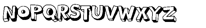 Coldy Font UPPERCASE