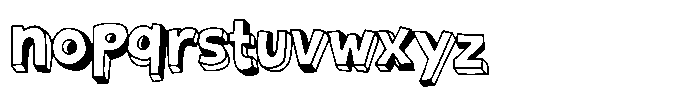 Coldy Font LOWERCASE