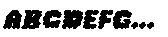 Colence Italic Font UPPERCASE