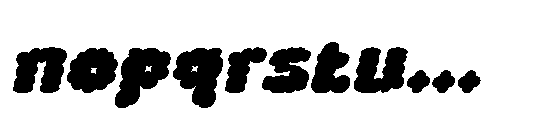 Colence Italic Font LOWERCASE