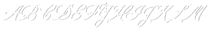 Colesberg Script Shadow Font UPPERCASE
