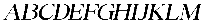 Colitez Serif Black Italic Variable Font UPPERCASE
