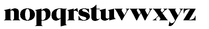 Colitez Serif Black Font LOWERCASE