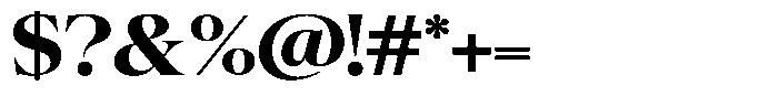 Colitez Serif Bold Font OTHER CHARS