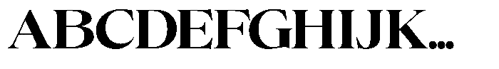 Colitez Serif Bold Font UPPERCASE
