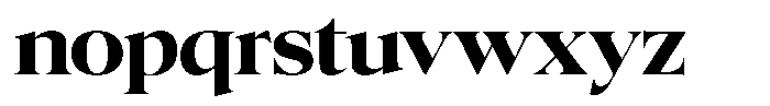 Colitez Serif Bold Font LOWERCASE