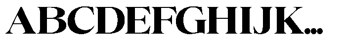 Colitez Serif Extra Bold Font UPPERCASE