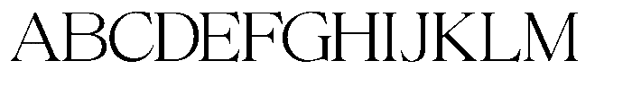 Colitez Serif Extra Light Font UPPERCASE