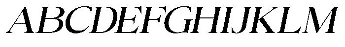 Colitez Serif Italic Font UPPERCASE