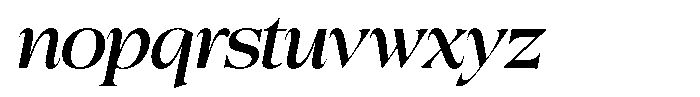 Colitez Serif Italic Font LOWERCASE