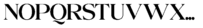Colitez Serif Medium Font UPPERCASE