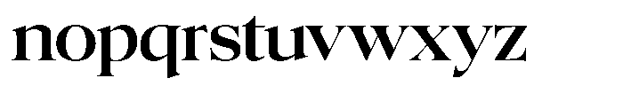 Colitez Serif Medium Font LOWERCASE