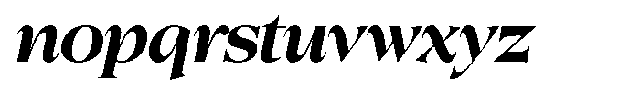 Colitez Serif Semi Bold Italic Font LOWERCASE