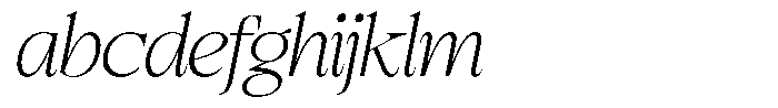 Colitez Serif Thin Italic FONT