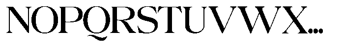 Colitez Serif Thin Variable Font UPPERCASE