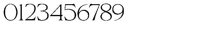 Colitez Serif Thin Font OTHER CHARS