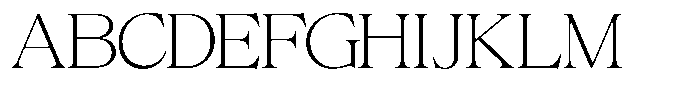 Colitez Serif Thin Font UPPERCASE