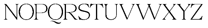 Colitez Serif Thin Font UPPERCASE