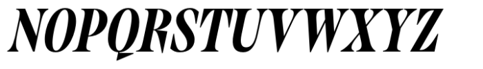 Collapse Bold Italic Font UPPERCASE