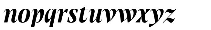 Collapse Bold Italic Font LOWERCASE