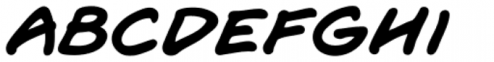 Colleen Doran Bold Italic Font LOWERCASE