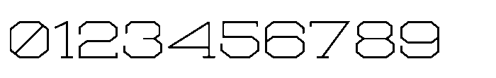 College Expanded Font OTHER CHARS