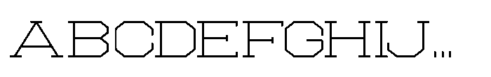 College Expanded FONT