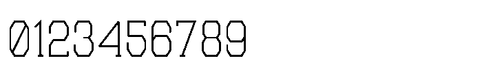 College Narrow Font OTHER CHARS