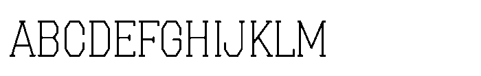 College Narrow FONT
