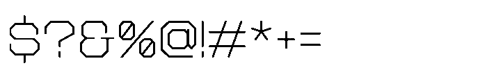 College Regular Font OTHER CHARS