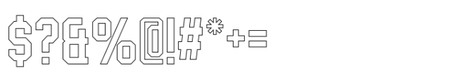 Collegeblock 2 Outlines Font OTHER CHARS