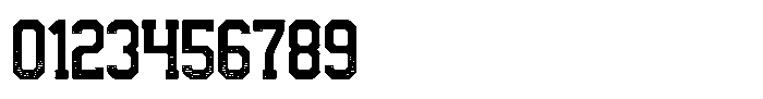 Collegend Inline Texture Font OTHER CHARS