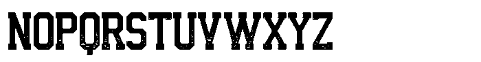 Collegend Inline Texture Font UPPERCASE