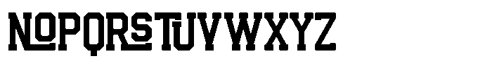 Collegend Regular Font LOWERCASE