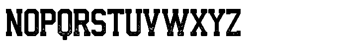 Collegend Texture Font UPPERCASE