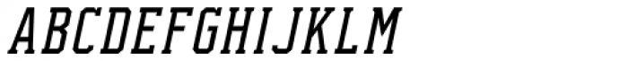 Collegium Condensed Thin Italic Font UPPERCASE
