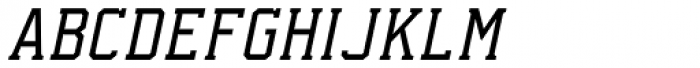 Collegium Thin Italic Font UPPERCASE