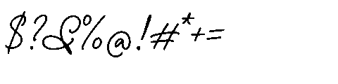 Collins Hearthfield Font OTHER CHARS