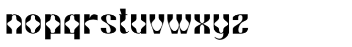 Collogue Black Font LOWERCASE