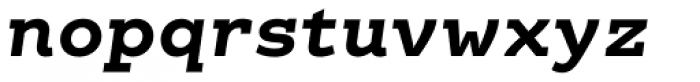 Colon Bold Italic Font LOWERCASE