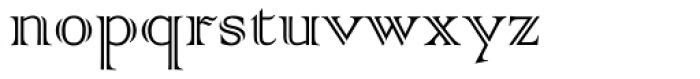 Colonna MT Regular Font LOWERCASE