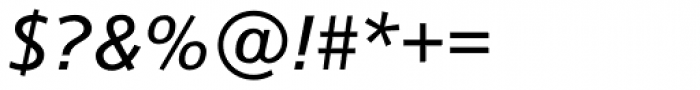 Colophon Medium Italic Font OTHER CHARS