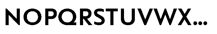 Colossus Medium Font UPPERCASE