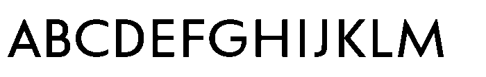 Colossus Regular Font UPPERCASE