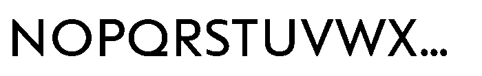 Colossus Regular Font UPPERCASE