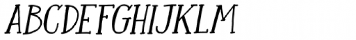 Colporteur Italic Font LOWERCASE