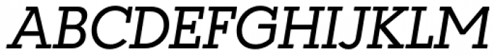 Coltan Gea Italic Font UPPERCASE