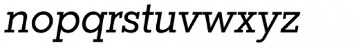Coltan Gea Italic Font LOWERCASE