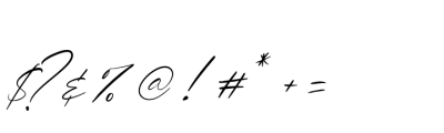 Columbia Font OTHER CHARS