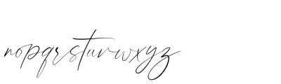 Columbia Font LOWERCASE
